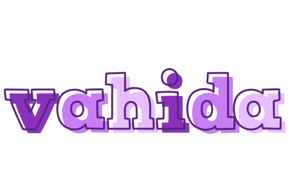 Vahida sensual logo