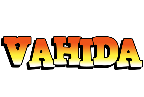 Vahida sunset logo
