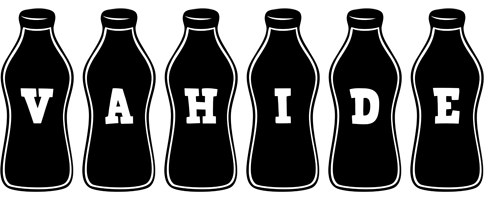 Vahide bottle logo