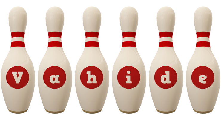 Vahide bowling-pin logo