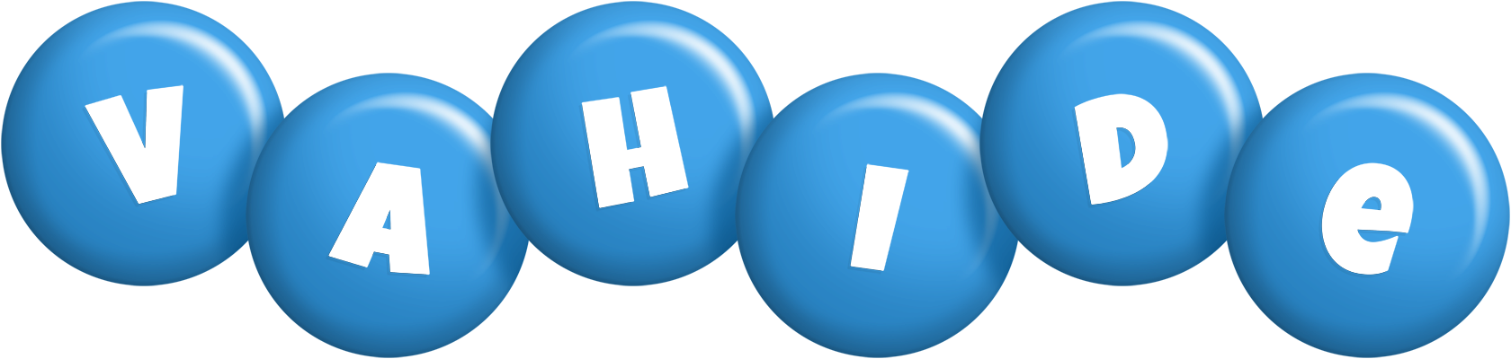 Vahide candy-blue logo