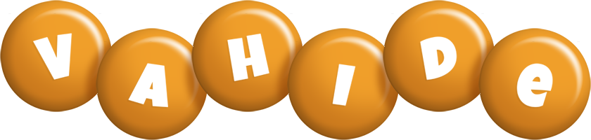 Vahide candy-orange logo