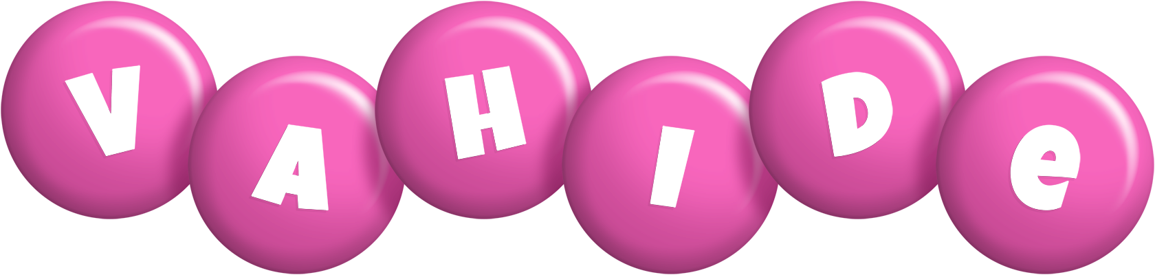 Vahide candy-pink logo