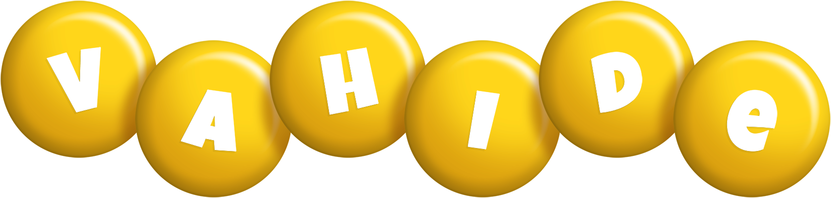 Vahide candy-yellow logo