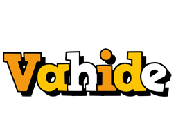 Vahide cartoon logo