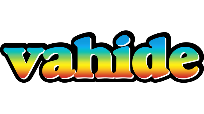 Vahide color logo