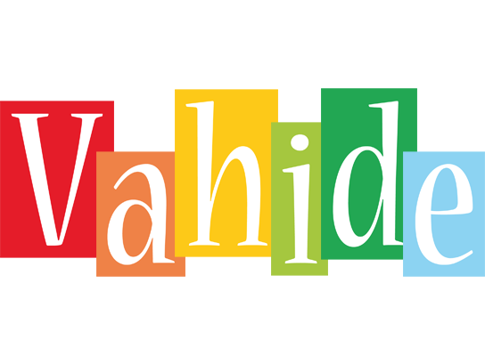 Vahide colors logo
