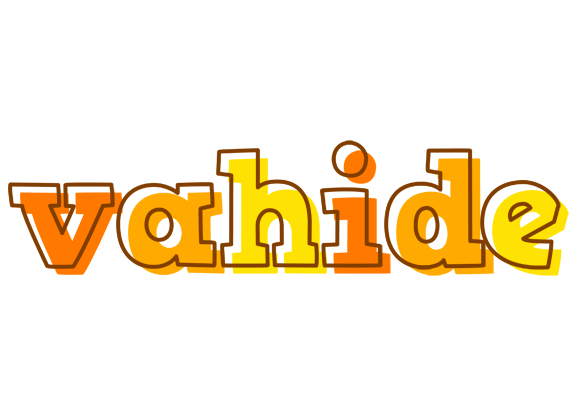 Vahide desert logo