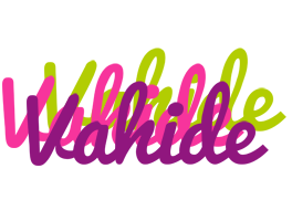 Vahide flowers logo