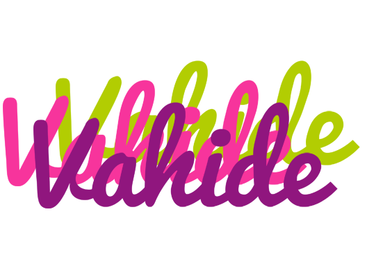 Vahide flowers logo