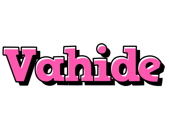 Vahide girlish logo