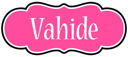 Vahide invitation logo