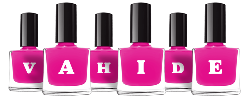 Vahide nails logo