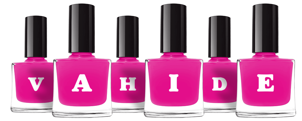 Vahide nails logo