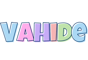 Vahide pastel logo