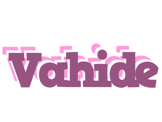 Vahide relaxing logo