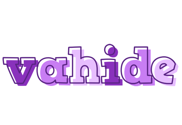 Vahide sensual logo