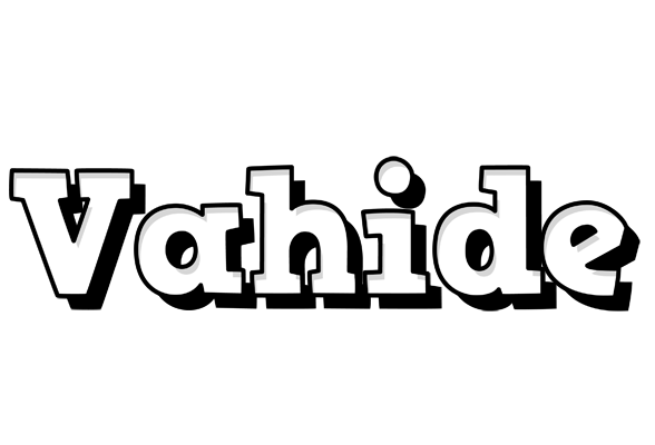 Vahide snowing logo