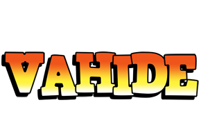 Vahide sunset logo
