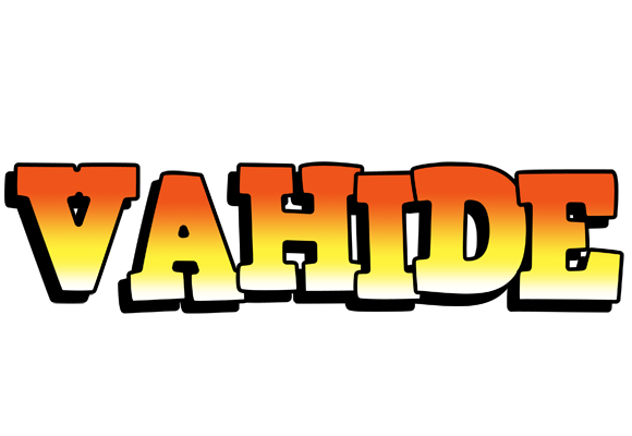 Vahide sunset logo