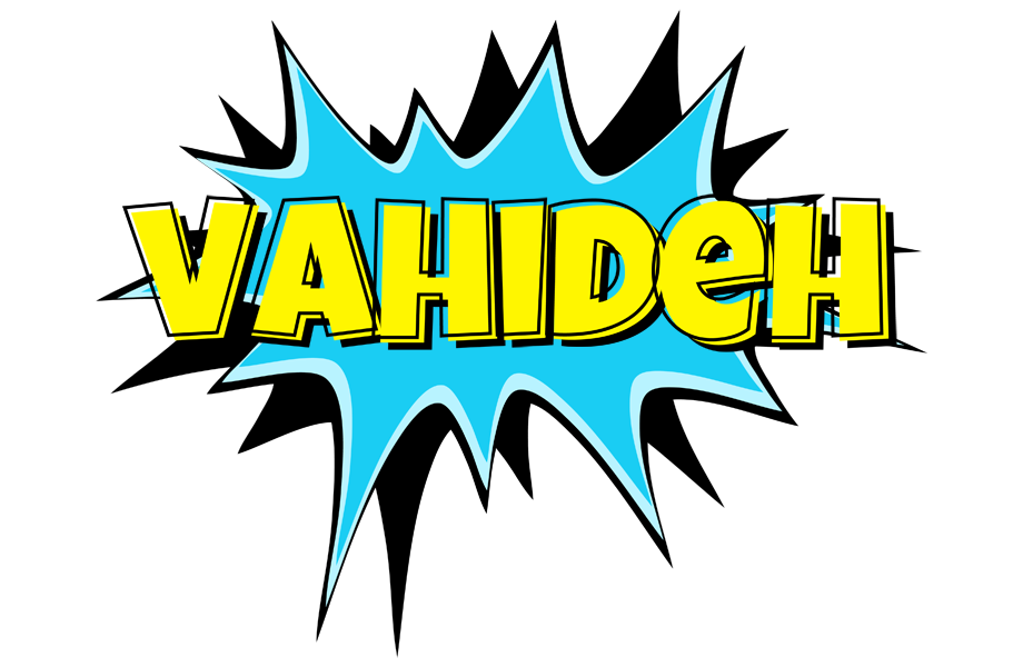 Vahideh amazing logo