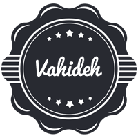 Vahideh badge logo