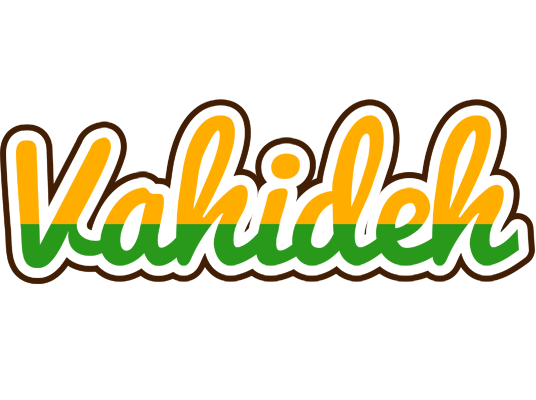 Vahideh banana logo