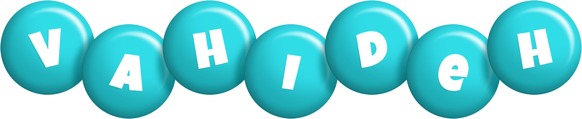 Vahideh candy-azur logo