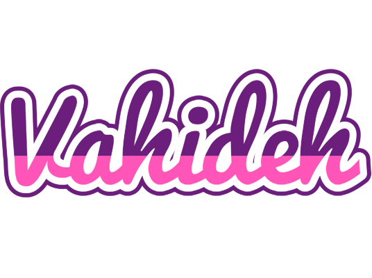 Vahideh cheerful logo