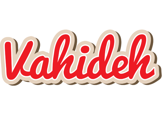 Vahideh chocolate logo