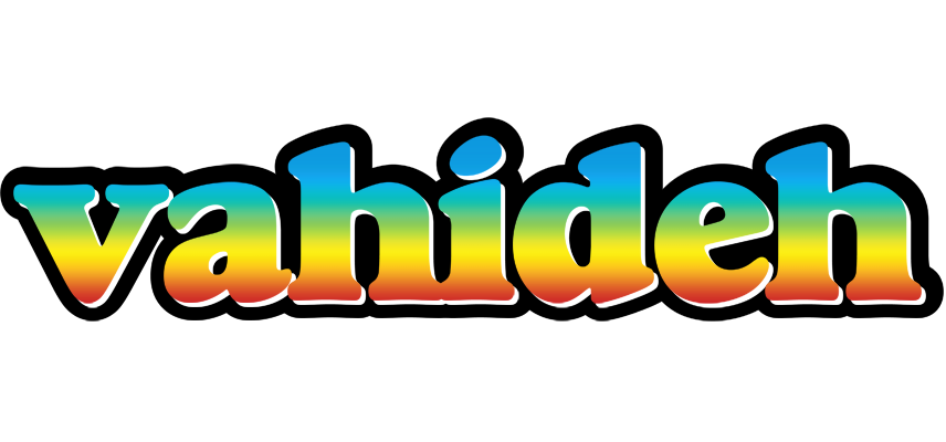 Vahideh color logo