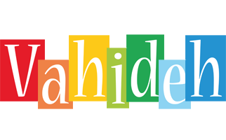 Vahideh colors logo