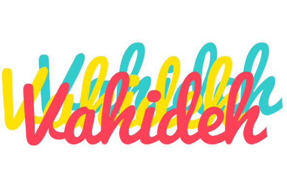 Vahideh disco logo