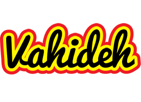 Vahideh flaming logo