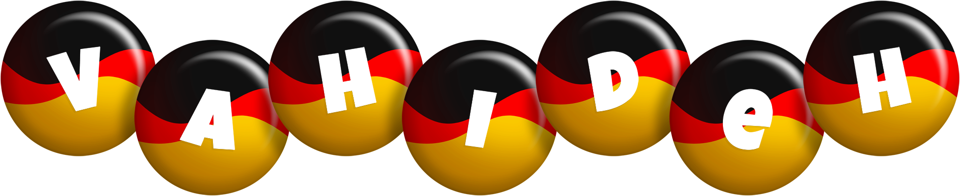 Vahideh german logo