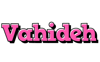 Vahideh girlish logo