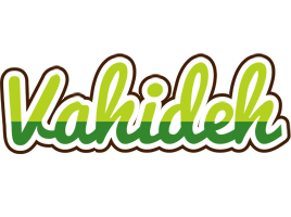 Vahideh golfing logo