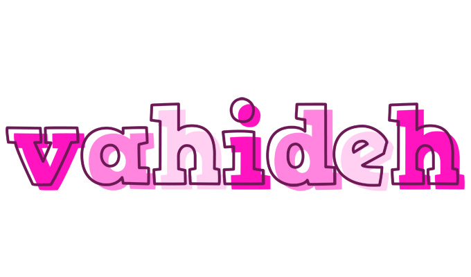 Vahideh hello logo