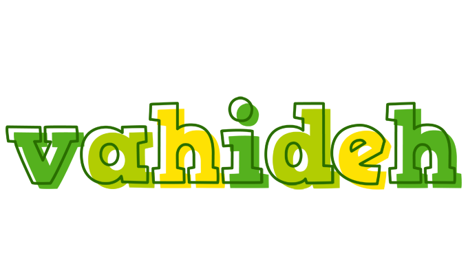 Vahideh juice logo