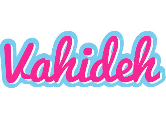 Vahideh popstar logo