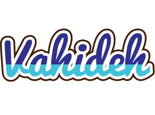 Vahideh raining logo