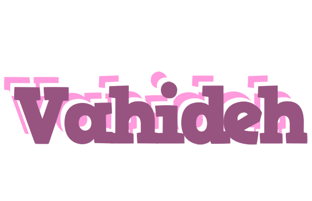Vahideh relaxing logo