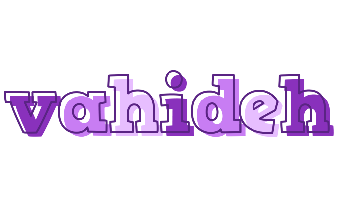 Vahideh sensual logo