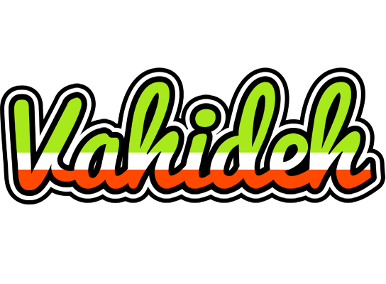 Vahideh superfun logo