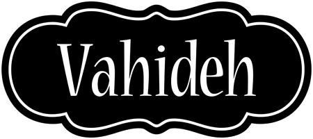 Vahideh welcome logo