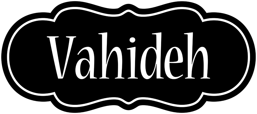Vahideh welcome logo