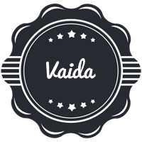 Vaida badge logo