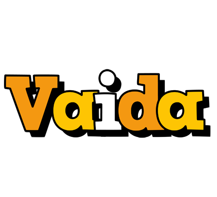 Vaida cartoon logo
