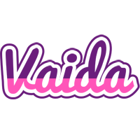 Vaida cheerful logo