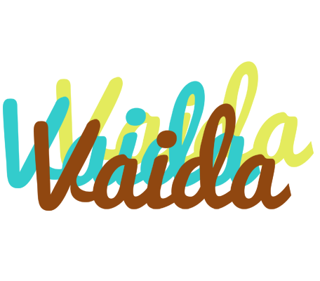 Vaida cupcake logo